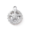 Alloy Rhinestone Pendants ALRI-C008-58P-01-2