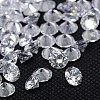 Diamond Shape Grade AAA Cubic Zirconia Cabochons ZIRC-J013-01-1.5mm-1