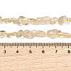 Natural Lemon Quartz(Heated) Beads Strands GG-CBAF5B4-A01-01-5