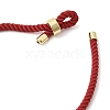 3MM Round Nylon Milan Cord Necklaces Making BJEW-H642-01G-24-2