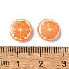 Fruit Series Opaque Resin Cabochons CRES-Q006-01B-3