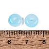 Baking Paint Imitation Jade Glass Beads GL-N006-01B-10-3