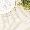 Brass Linking Rings KK-SC0001-79P-4