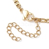 5Pcs 5 Styles 304 Stainless Steel Chain Necklaces Sets NJEW-JN05022-6