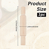 Wooden Rolling Pin AJEW-WH20141-42C-2