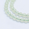 Natural Prehnite Beads Strands G-L478-37-4mm-2