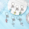 Glass & Alloy Keychain KEYC-JKC01150-2