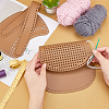 PU Leather Basket Bottoms DIY-WH0209-45A-3