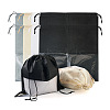 Givenny-EU 8Pcs 4 Colors Blank Non-Woven DIY Craft Drawstring Storage Bags ABAG-GN0001-10A-9