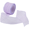 Polyester Pleated Ribbons SRIB-WH20020-005F-1