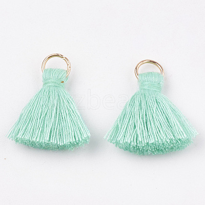 Polycotton(Polyester Cotton) Tassel Pendant Decorations FIND-S280-09-1
