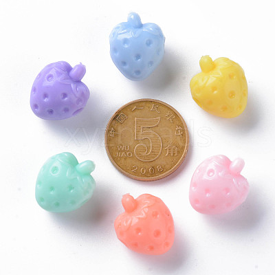 Opaque Acrylic Beads X-SACR-S306-03A-1