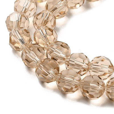 Transparent Glass Beads EGLA-A035-T8mm-D22-1