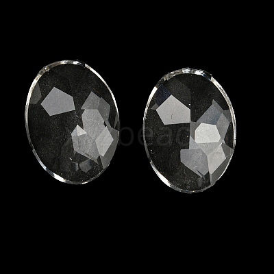 Transparent K5 Glass Cabochons GLAA-NH0001-01A-1