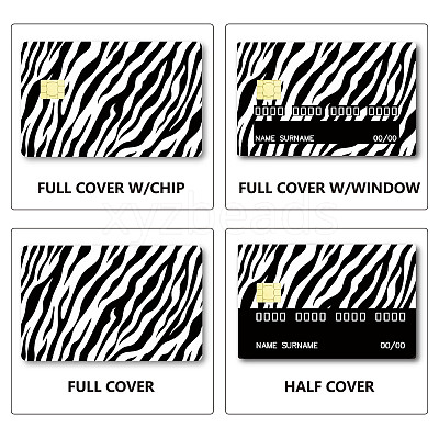 PVC Plastic Waterproof Card Stickers DIY-WH0432-074-1
