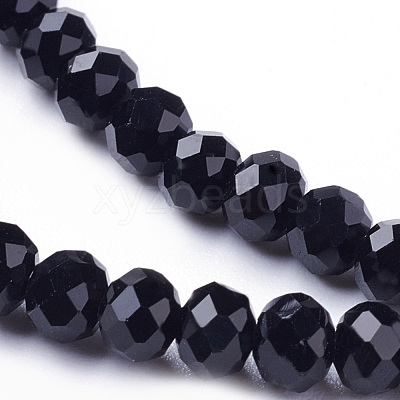 Glass Beads Strands EGLA-J042-4mm-08-1
