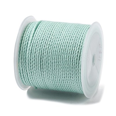 20M Polyester Braided Cord for Jewelry Making OCOR-G015-04A-05-1