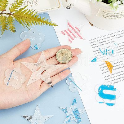 Acrylic Handwork Template DIY-CA0001-48-1