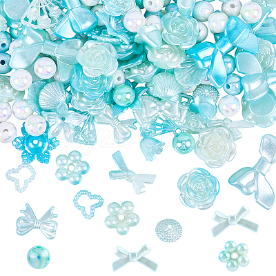 110Pcs DIY Gradient Color Style Jewelry Making Finding Kits KY-SP0001-67B-1