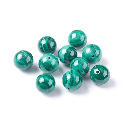 Natural Malachite Beads G-E557-13D-1