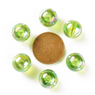 Transparent Acrylic Beads X-MACR-S370-B12mm-729-1