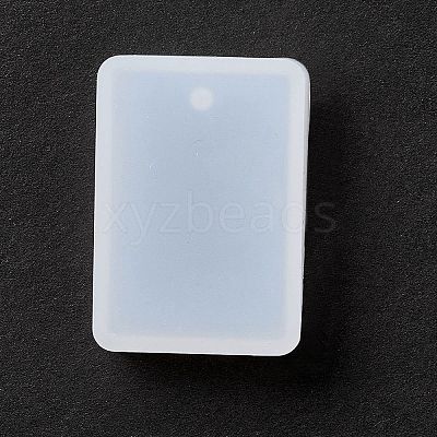 Rectangle Pendant Silicone Molds X-DIY-K047-02-1