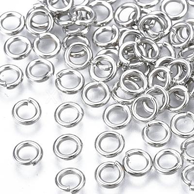 Brass Open Jump Rings JRC5mm-NF-1
