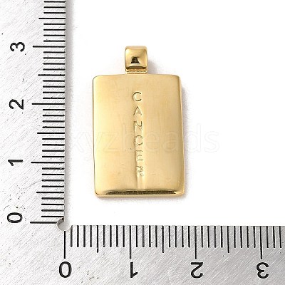 304 Stainless Steel Pendants STAS-L022-306G-04-1