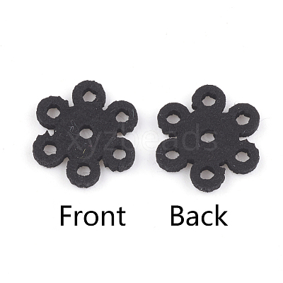 PU Leather Fabric Beads LS-FIND-T020-069-1
