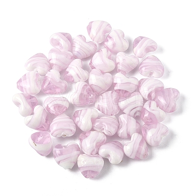 Handmade Lampwork Beads Strands LAMP-YW0002-02C-1