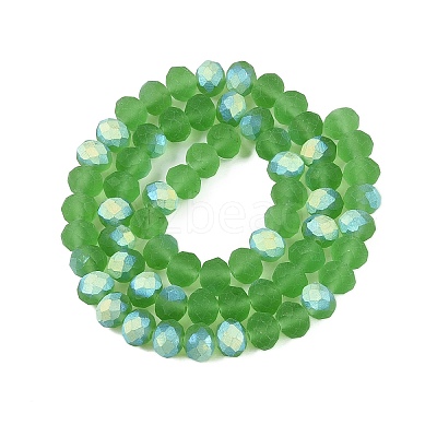 Transparent Glass Beads Strands X-EGLA-A044-T8mm-MB11-1