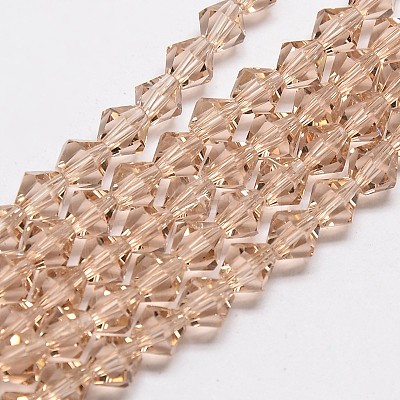 Transparent Glass Beads Strands EGLA-A039-T4mm-D12-1