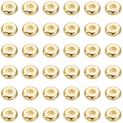 Brass Beads KK-BBC0021-17E-1