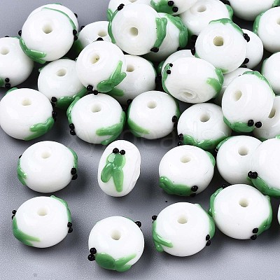 Handmade Bumpy Lampwork Beads LS-LAMP-S194-004C-1