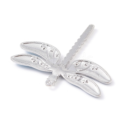 Alloy Enamel Dragonfly Big Pendants ENAM-L034-10P-1