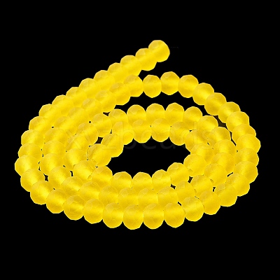 Transparent Glass Beads Strands EGLA-A034-T2mm-MD17-1