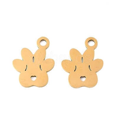 201 Stainless Steel Pendants STAS-Z195-02G-03-1