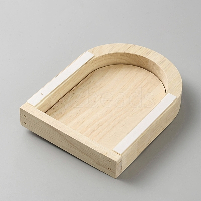 Wooden Switch Outlet Cover AJEW-WH0314-922-1