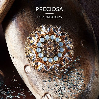 Preciosa® Crystal Hotfix Flatback Stones Y-PRC-HSS16-80100-200-1