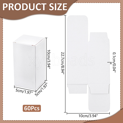 Folding Kraft Paper Mailer Boxes CON-WH0100-63B-1