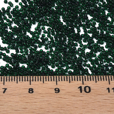 15/0 Transparent Czech Glass Seed Beads SEED-N004-004-31-1