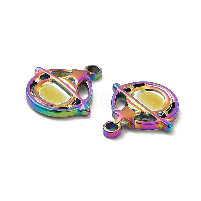 Ion Plating(IP) 304 Stainless Steel Pendants STAS-B032-31MC-1
