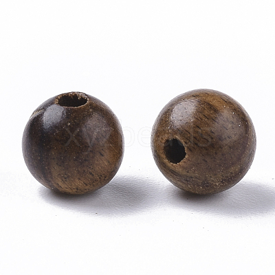Natural Wood Beads WOOD-S666-6mm-03-1