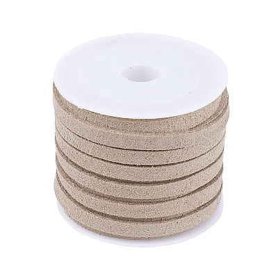 Faux Suede Cord X-LW-R003-4mm-1119-1