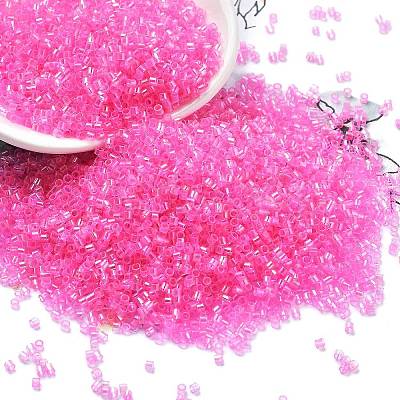 Transparent Colours Glass Seed Beads SEED-H003-01E-1
