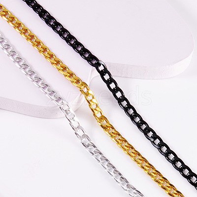 6M 3 Colors Oxidated Aluminium Twisted Chains CHA-YS0001-03-1