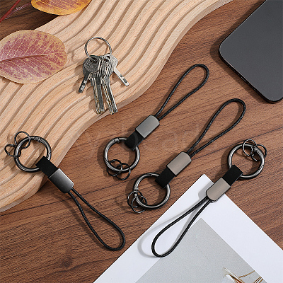 Leather Keychain KEYC-WH20004-05B-1