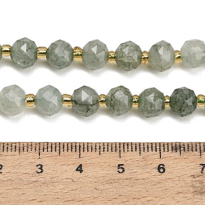Dyed Imitation Jade Glass Beads Strands GL-Z001-02B-09-1