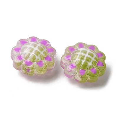 Glass Enamel Beads GLAA-C038-02J-1