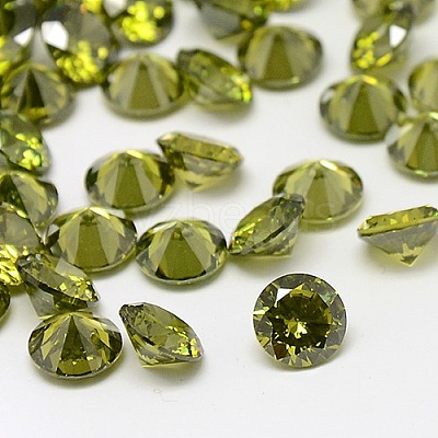 Cubic Zirconia Cabochons ZIRC-M002-10mm-006-1